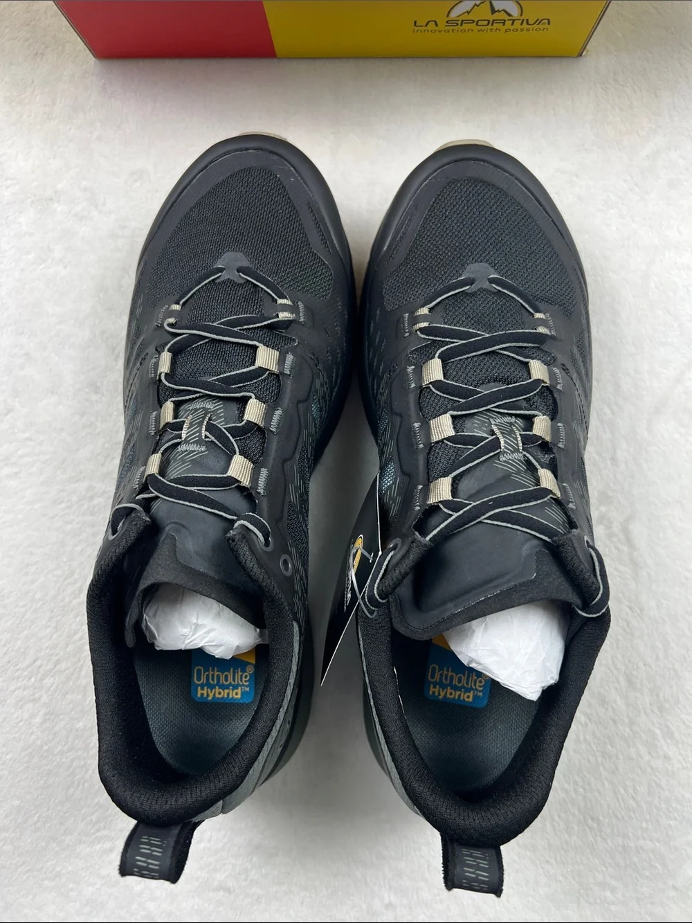 La Sportiva Jackal II Trail Running Shoes Black/Clay Mens 8.5 EU 41 NIB NWT